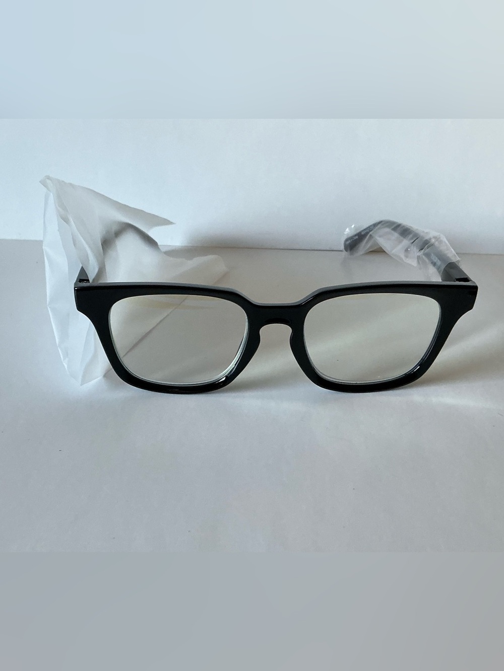 Zenni Eyeglasses +2.50 & Case Black
